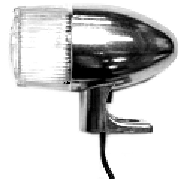 ウインカーランプセット 砲弾 192 メッキ/クリア 2個入り