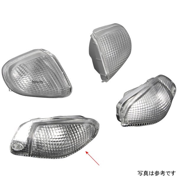 リペアレンズ ZZR1100 リア/左 スモーク