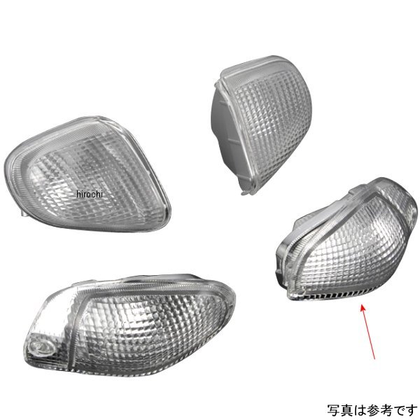 リペアレンズ ZZR1100 リア/右 スモーク