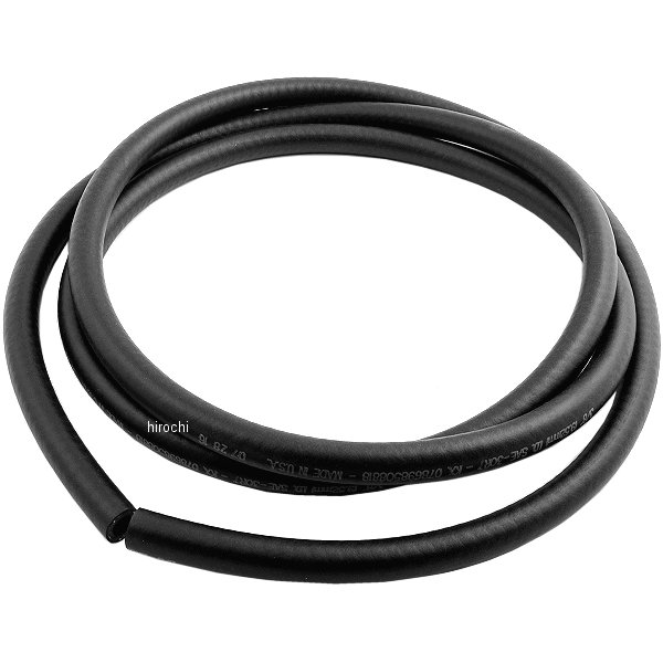 フューエル/オイルライン 3/8インチ(9.5mm) x 8フィート(2.4m) 黒