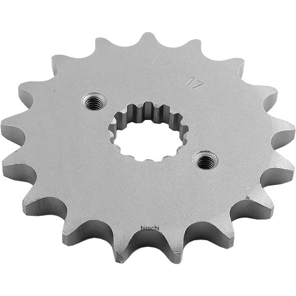 フロント スプロケット 17T/530 83年-05年 VN800、ZZR600、GSF1200、GSX-R1000 スチール