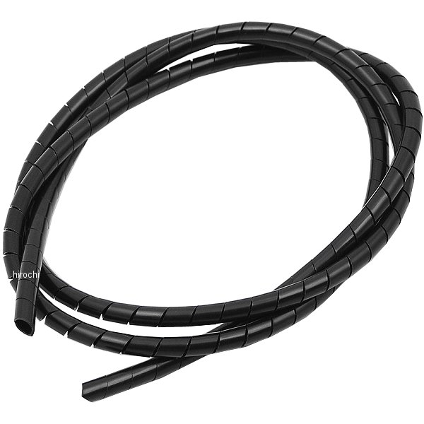 スパイラルチューブ 1m 黒