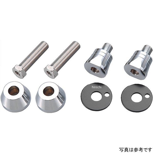 ボルトオンウインカーステーセット 94年以前、07年 XJR 黒 ZRタイプ