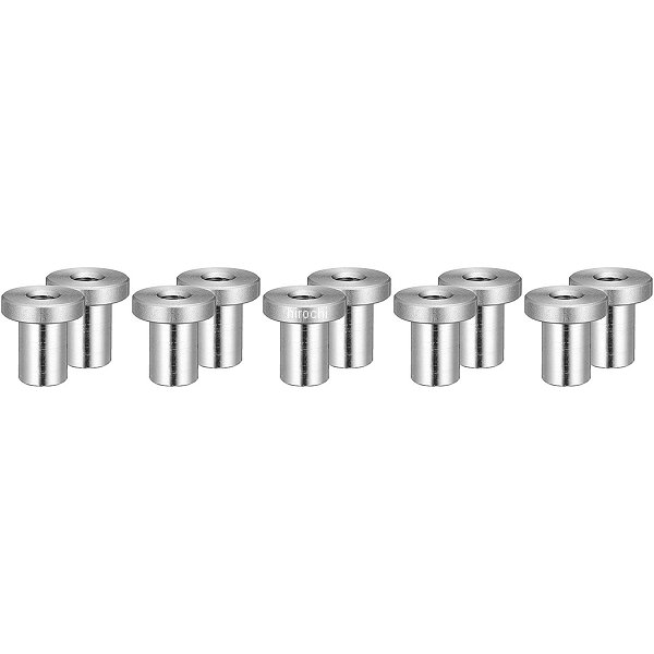 デッドエンド 汎用 φ6.5下穴付 スチール 10個入り