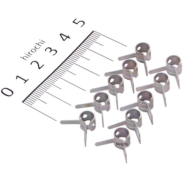 ホースクランプ 3価黒メート処理 10個入り TS055-08-00-T