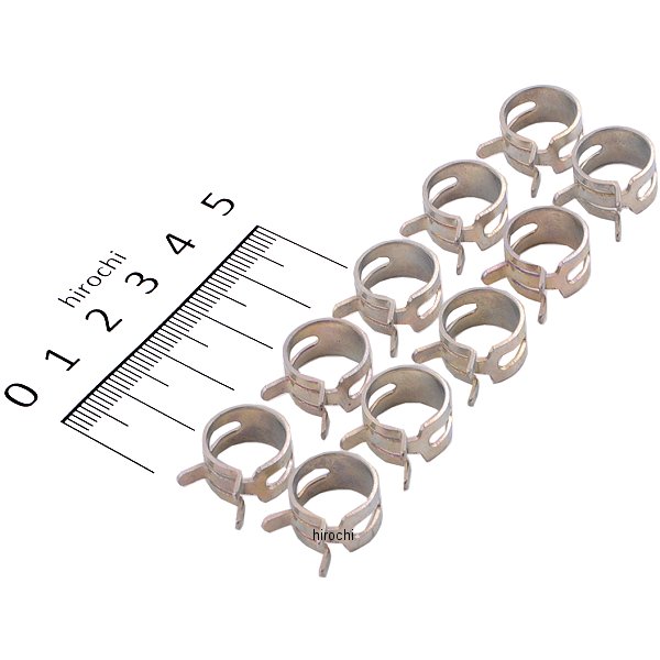 ホースクランプ 3価黒メート処理 10個入り TS115-05-00-T