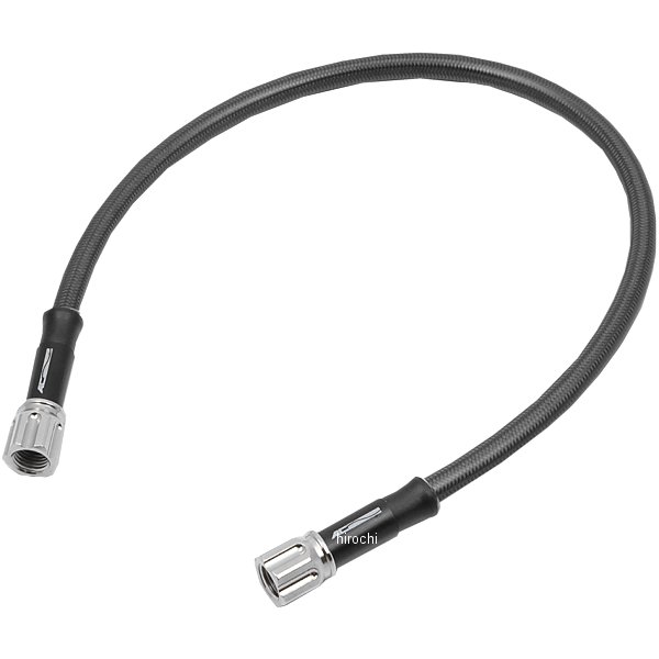 ユニバーサルブレーキホース ロードモデル用 ホース全長435mm メッキ/スモーク