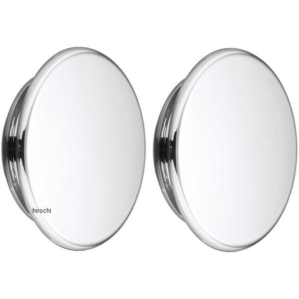 メッキキャップ 汎用 ワッフルグリップ用 2個