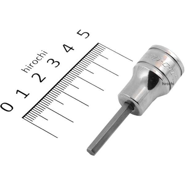 3/8インチ ソケット ヘキサ スタンダード インチサイズ 5/32インチ