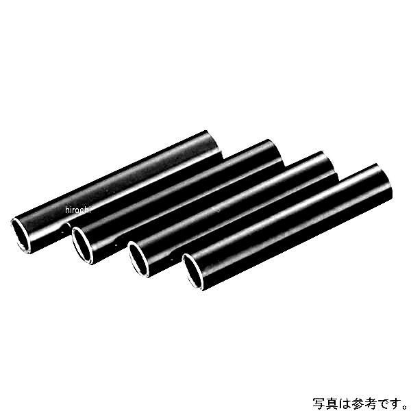 オイルクーラーサイドパイプ 黒 4個入り