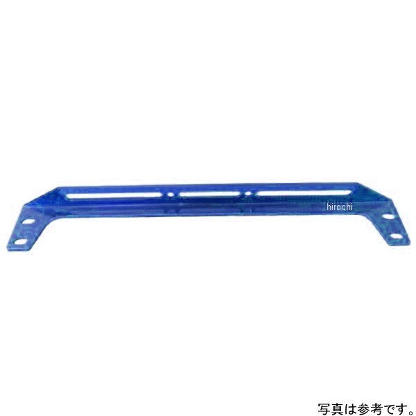 9インチオイルクーラーステー XJR400 青 1個入り