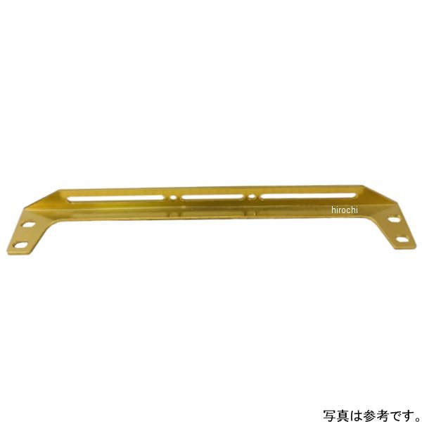 9インチオイルクーラーステー XJR400 ゴールド 1個入り