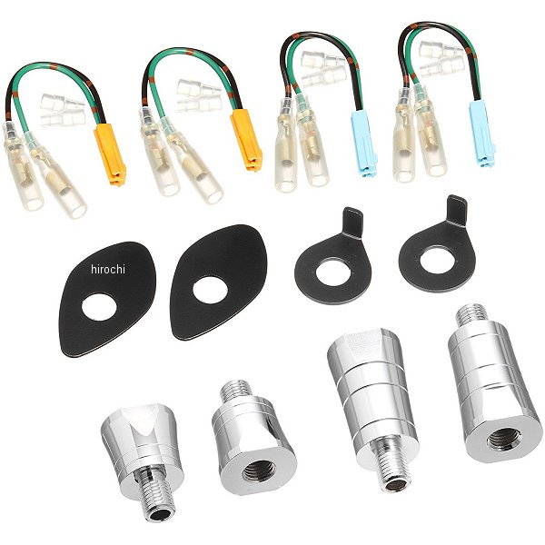 ボルトオンウインカーステーセット 06年-12年 CB1300SF、CB400SF ZRタイプ メッキ