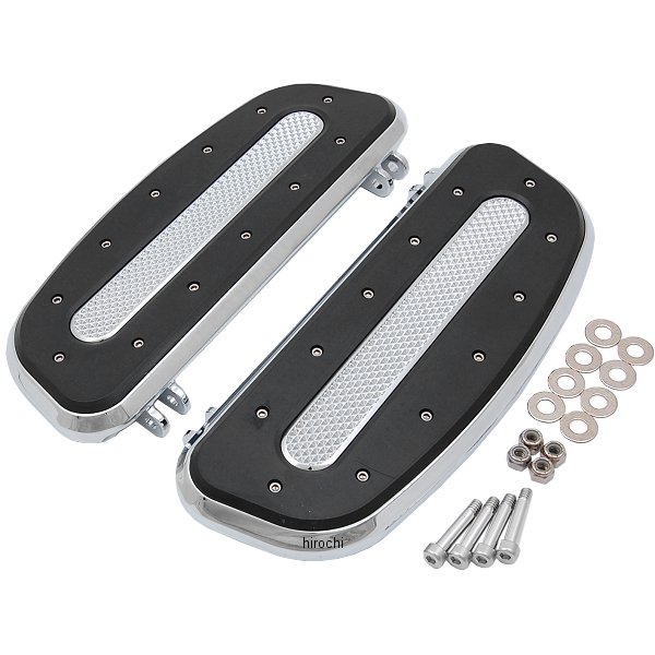 ドライバーフットボード ヘビーインダストリー 83年以降 FL クローム