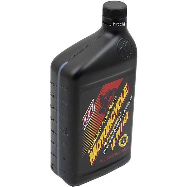100%化学合成 4スト エンジンオイル 10W40 1クウォート (946ml)