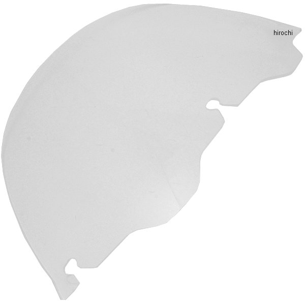 シールド 純正交換用 9インチ高 96年-13年 FLH クリア