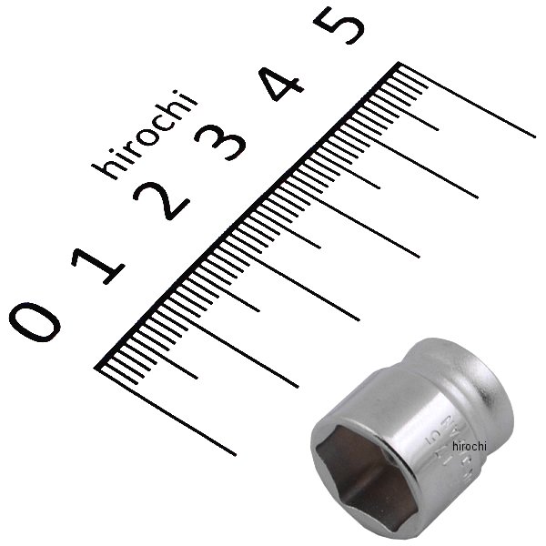 2400MZ-11 Z-EAL 1/4"(6.35mm)SQ. 6角ソケット 11mm