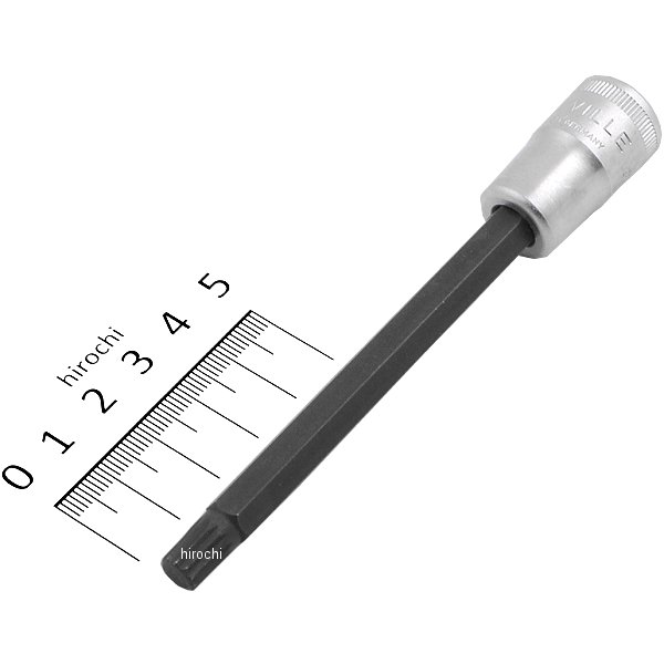 3/8インチsq ロングトリスクウェアソケット (XZN) M8