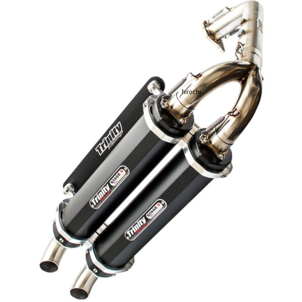 トリニティー Trinity Racing フルエキゾースト 16年以降 RZR XP アルミ 黒