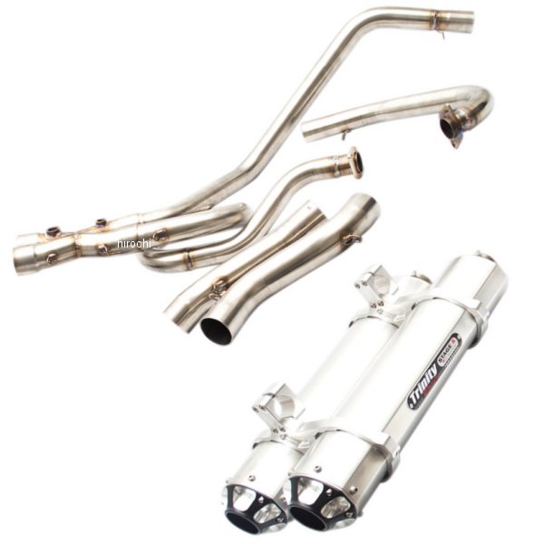 トリニティー Trinity Racing フルエキゾースト 14年-15年 KRF800 アルミ