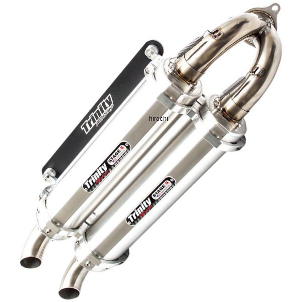 トリニティー Trinity Racing スリップオンマフラー 16年以降 RZR XP Turbo EPS アルミ