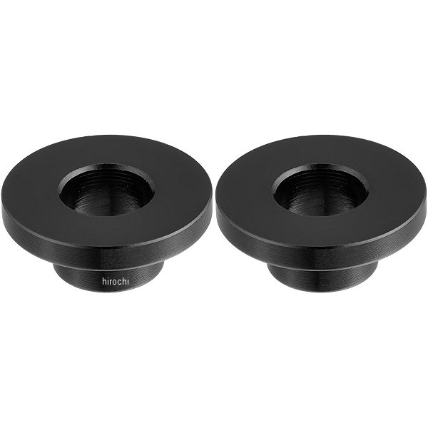 内径変換アルミカラー M8-M6 黒 2個入り