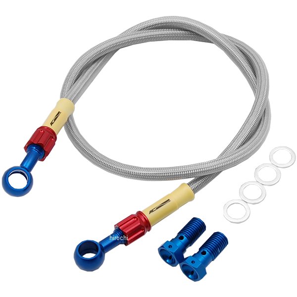 フロントブレーキホース 98年-11年 VTR250 青/赤/スモーク