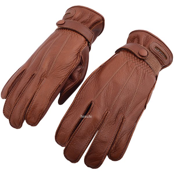 レザーグローブ ブラウン Sサイズ