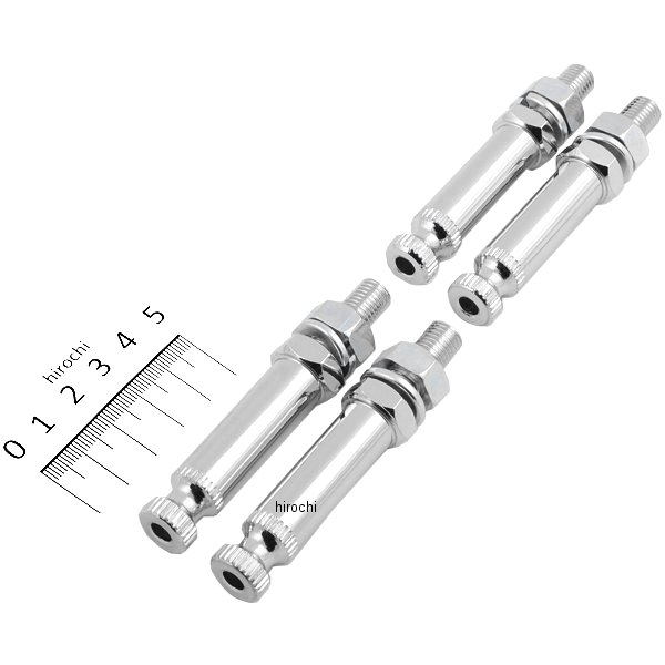 ウインカー取付ボルト M10x60 メッキ 4本入り