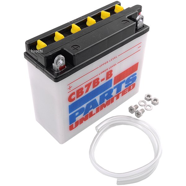 液別 耐久バッテリー 開放型 12V YB7B-B