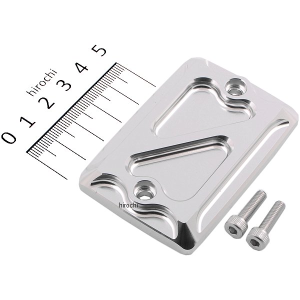 マスターシリンダーキャップ 14年-15年 MT-09、MT-07、FZ1 スクエアラージタイプ シルバー