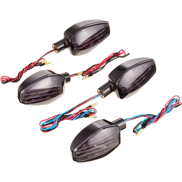 ライトウエイトLEDウインカーキット 13年以降 グロム 黒/スモーク