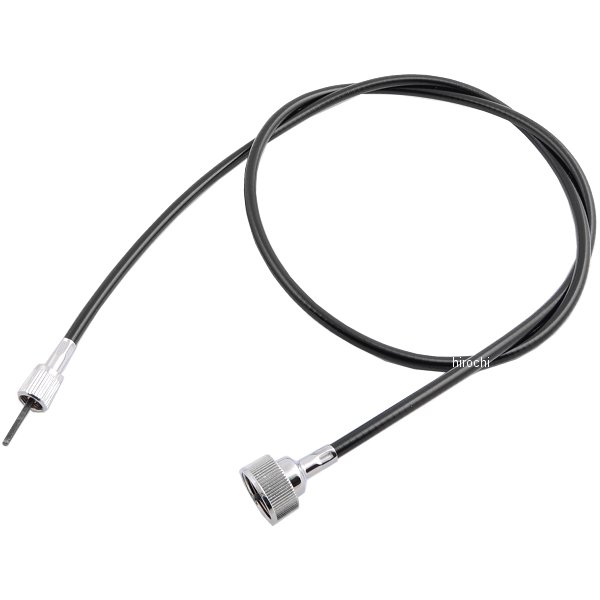 スピードメーター ケーブル 49インチ 黒 汎用