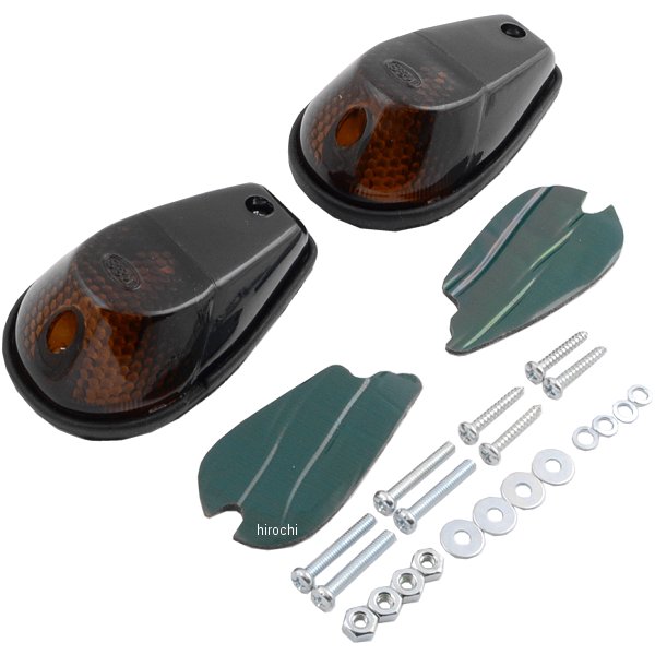 マーカーライト フラッシュマウント 埋め込み型 (ダブル球) 黒/スモーク