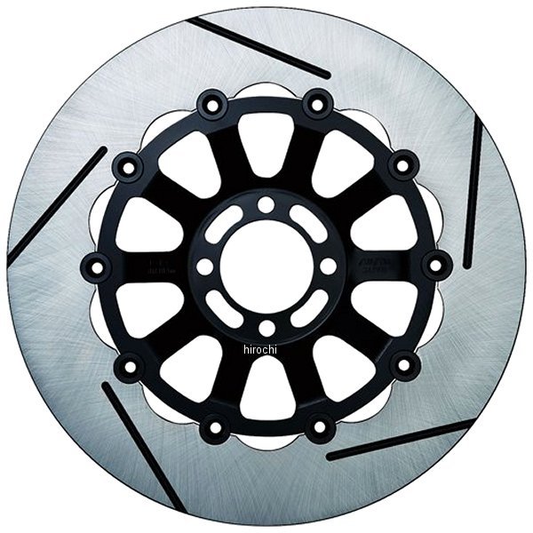 フロント ディスクローター トラッド 320 76年-80年 Z1-R、Z1000、Z750 黒