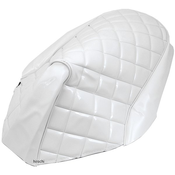 シートカバー リモコンジョグ(SA16J) エナメル 白