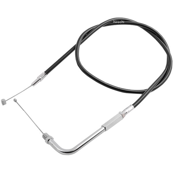 スロットルケーブル(引き) 90年-95年 Big Twin 黒 812mm
