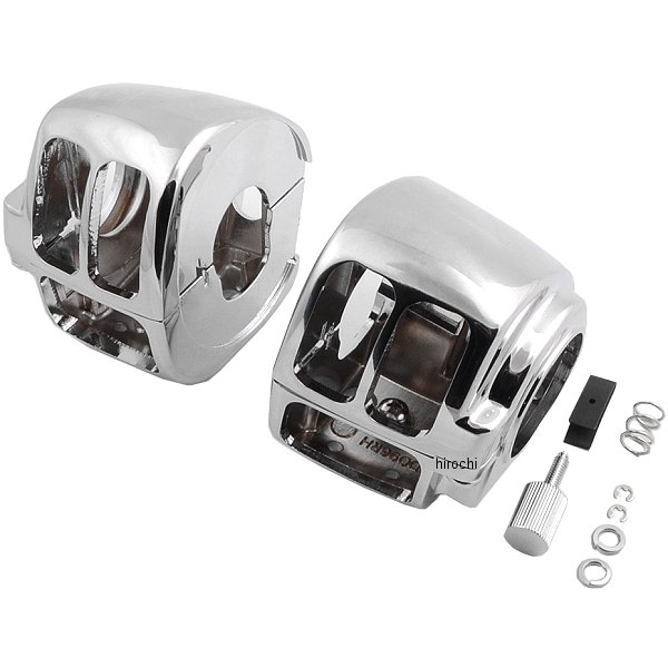 スイッチ ハウジング クローム 96年-07年 FLHR クルーズ無し