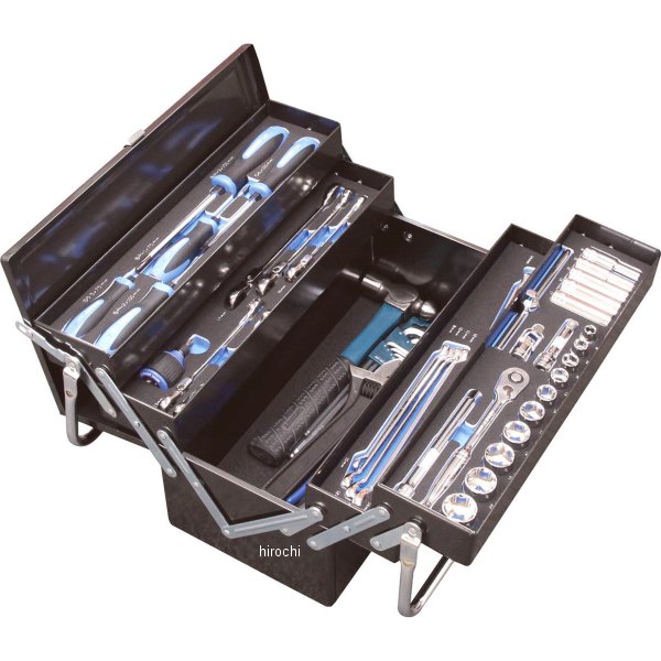 9.5sq メカニックツールセット両開き トレイ付