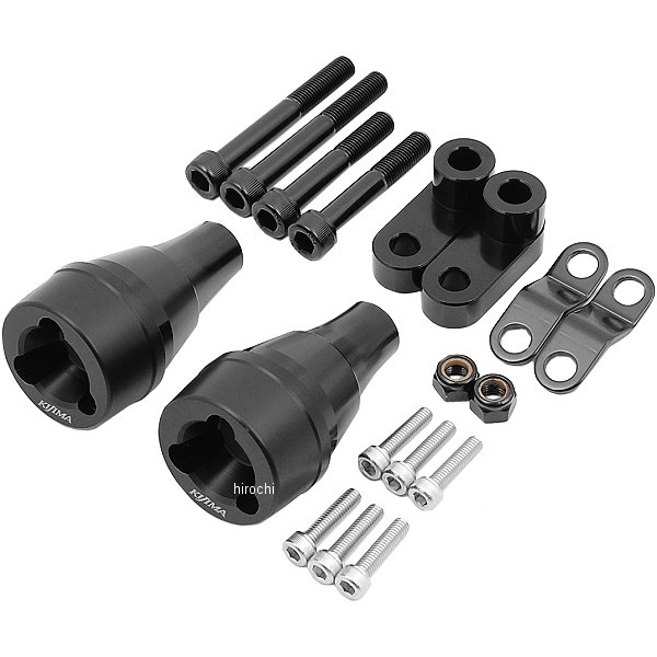 ボディースライダー YZF-R25、YZF-R3 黒 左右セット