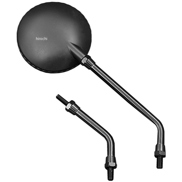 ヒマワリミラー 長短ステー付き Z1、Z2 黒