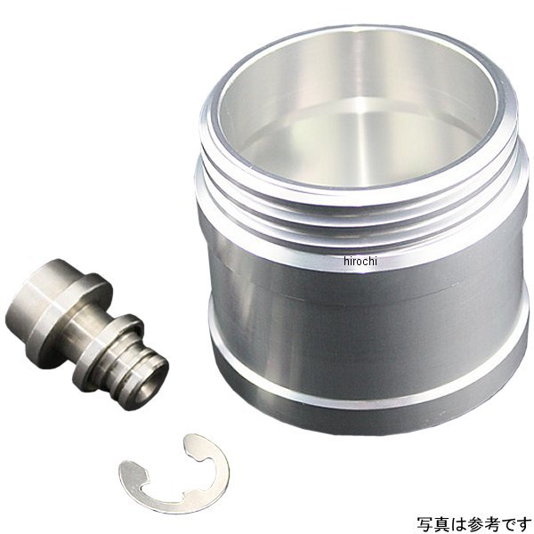 マスターシリンダーカップ タイプ1 リモートホースタイプ対応 ABSキャップ付き 汎用 アルミ 黒/黒