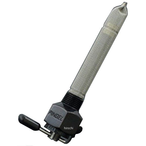 シングルアウト 6000シリーズ 3/8NPT ヘックスデザイン ON/OFF/リザーブ付き 黒