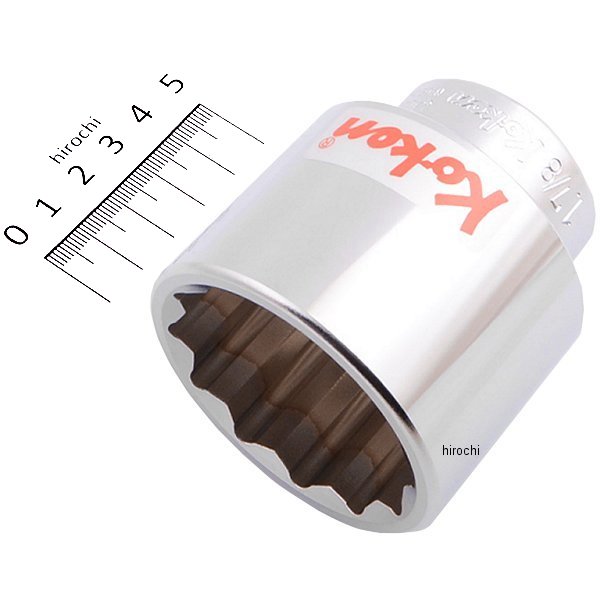 3/4インチsq 12角スタンダードソケット 1.7/8インチ