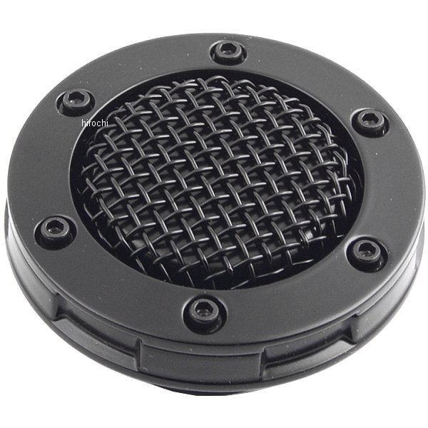 ガスキャップ ベント有り メッシュ 黒