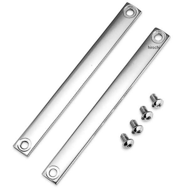 フォークカバーアクセントストリップキット 86年-11年 FLSTF クローム 67891-99