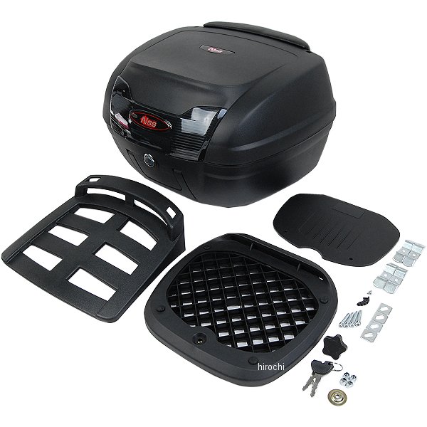 リアボックス 取っ手、上積用キャリア付き 40L 黒