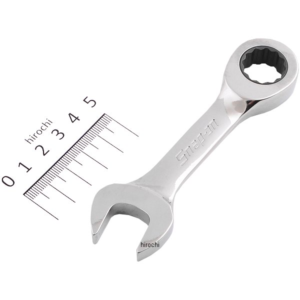 フランクドライブ オープンエンド コンビネーション ショート ラチェット レンチ 12角 16mm