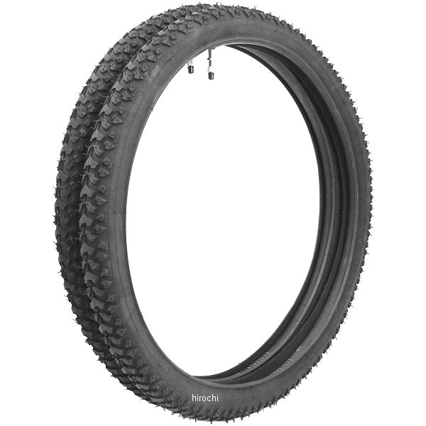 自転車用タイヤ CR31 フットルース FOOTLOOSE 22×1.75 H/E 2本セット チューブ付き