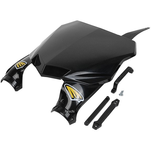 スタジアムナンバープレート 13年-15年 KX450F、KX250F 黒